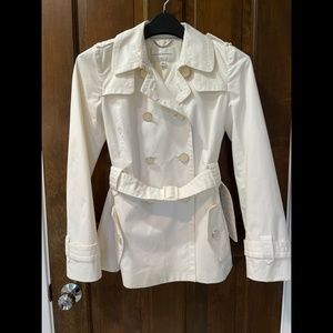 Banana Republic Short Trench Coat (XS)